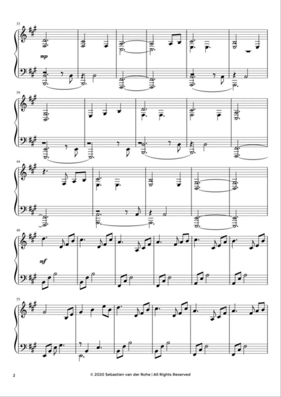 Fall (Phoenix - Part I) Fall (Phoenix - Part I) Piano Solo scores gallery preview page 2