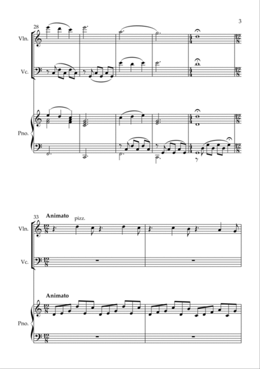 Maestro Piano Trio scores gallery preview page 3