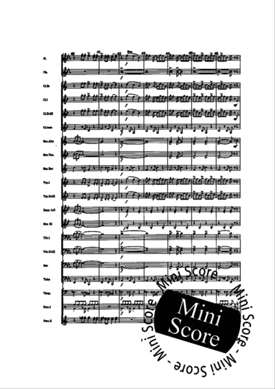 Spanish Harlem Concert Band scores gallery preview page 11