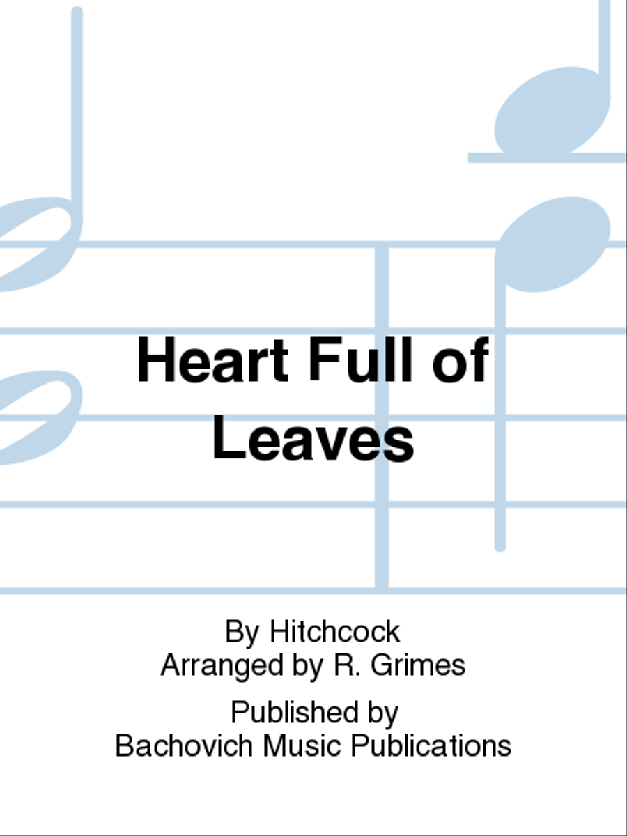 Heart Full of Leaves Piano scores gallery preview page 1