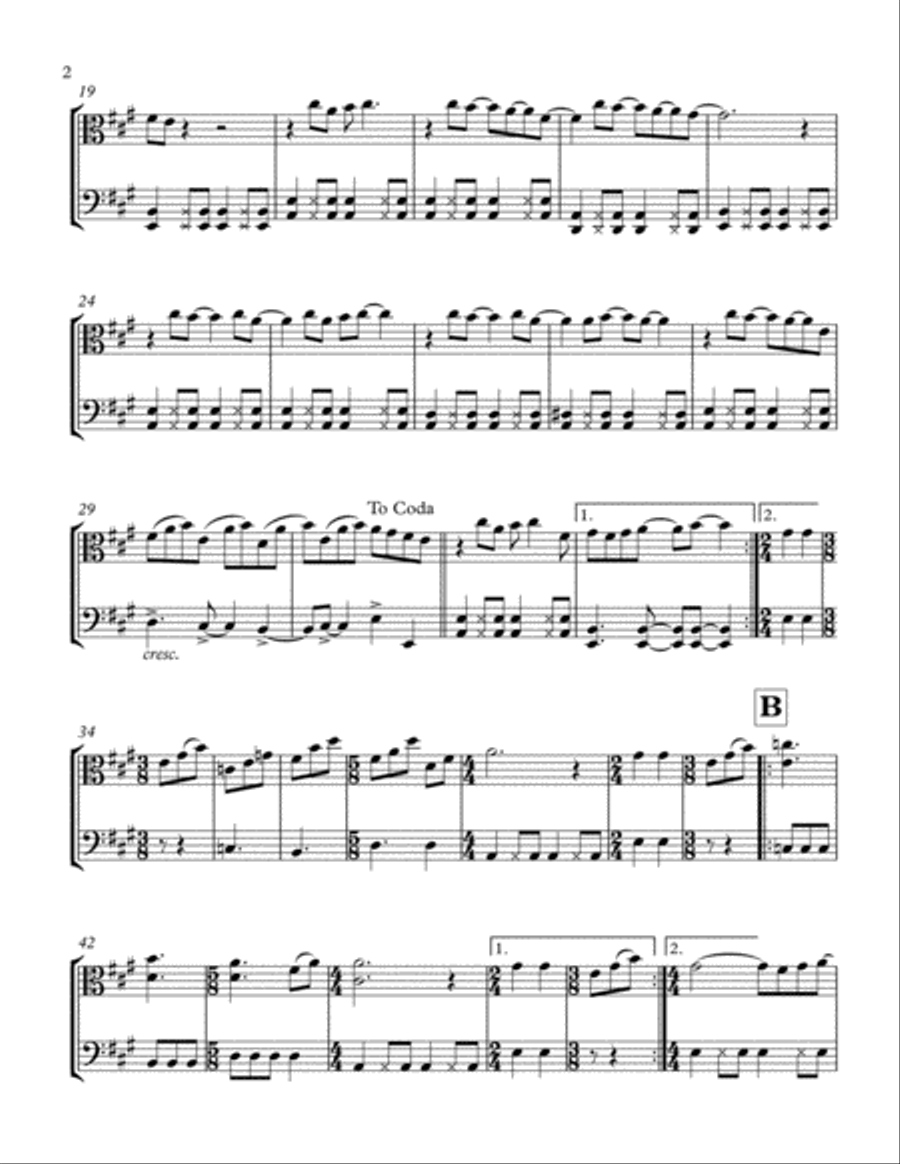 Here Comes The Sun Here Comes The Sun String Duet scores gallery preview page 3