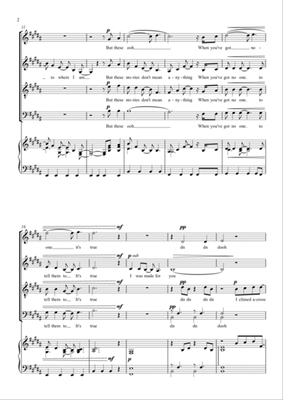The Story 4-Part scores gallery preview page 2
