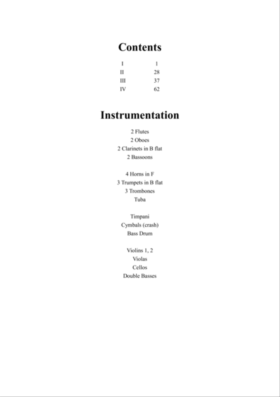 Symphony No. 1, op. 13 Full Orchestra scores gallery preview page 4