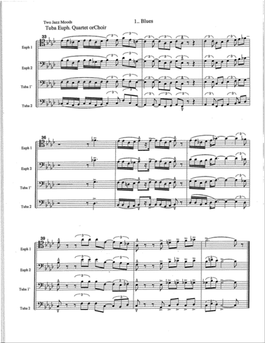 Two Jazz Moods EETT scores gallery preview page 5