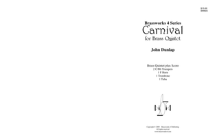 Book cover for Carnival for Brass Quintet