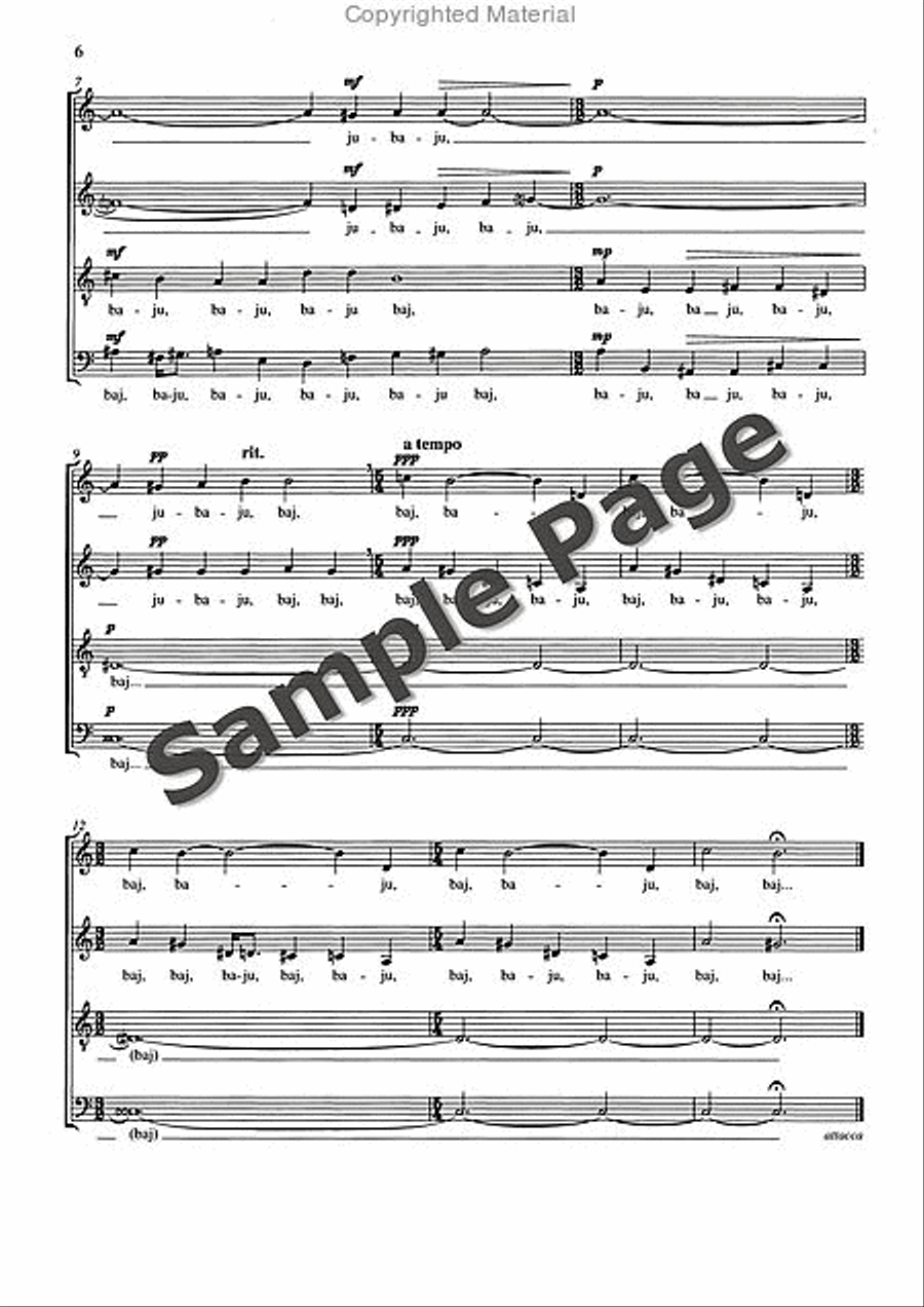 Concertino Concertino Mixed Choir scores gallery preview page 7
