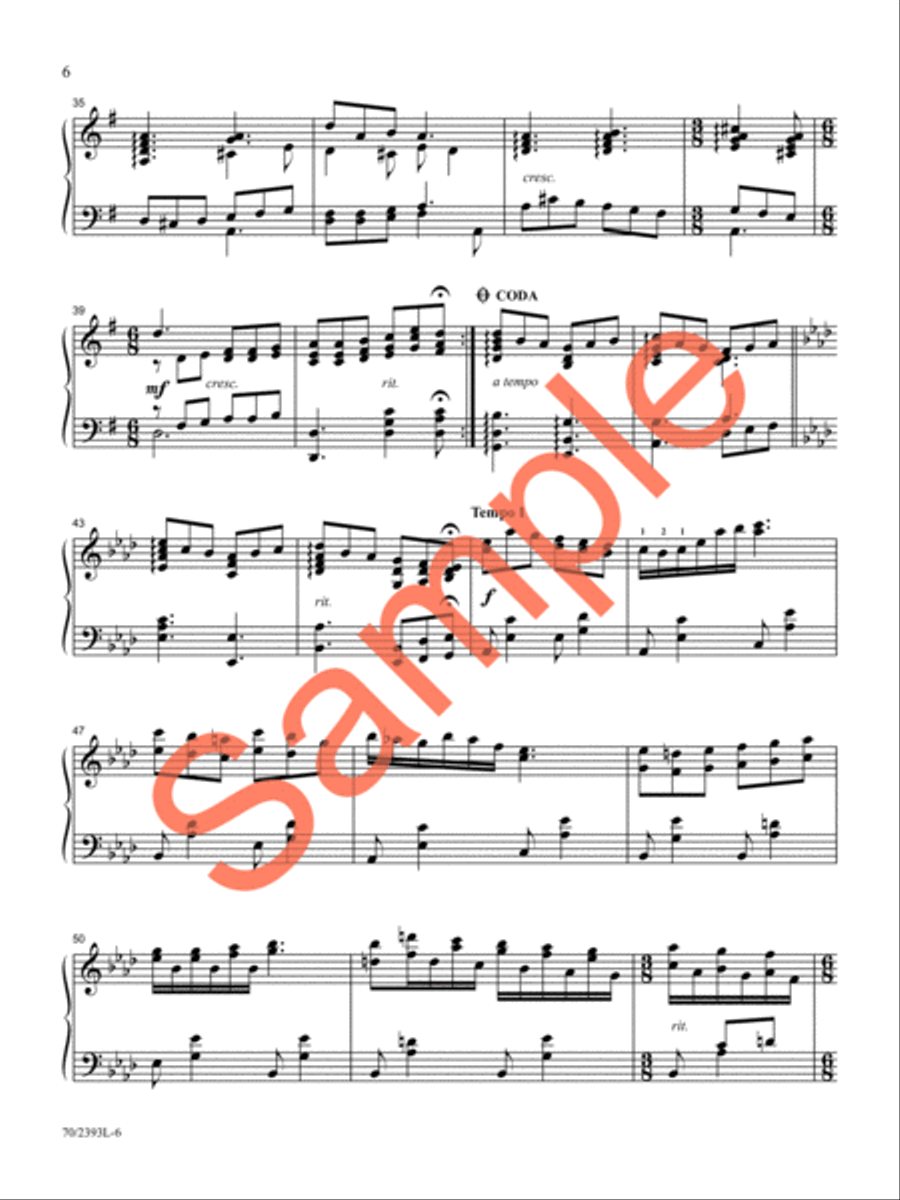 That Will Be Glory! Piano Solo scores gallery preview page 6