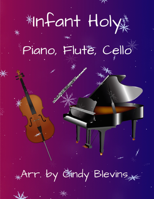 Book cover for Infant Holy, for Piano, Flute and Cello