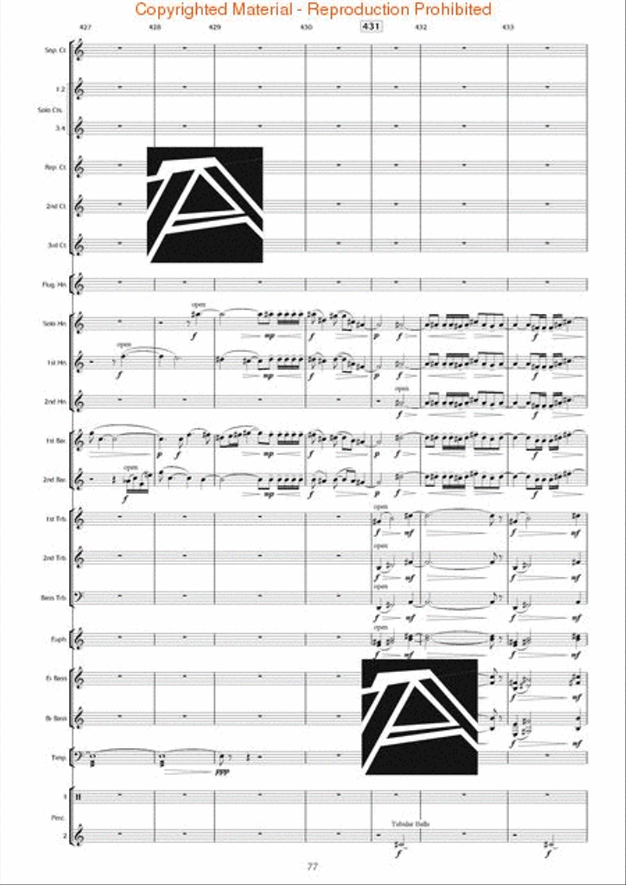 Surround Sound Brass Band scores gallery preview page 78