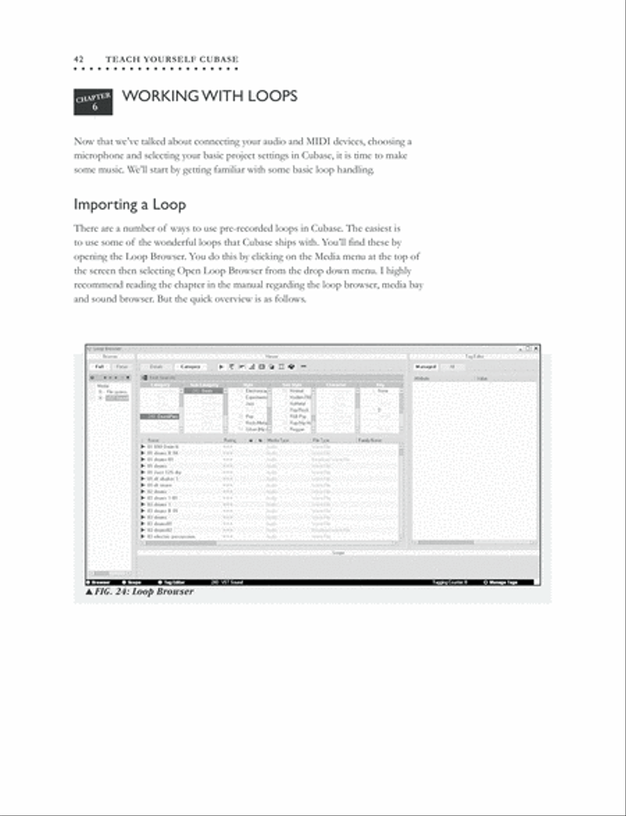 Alfred's Teach Yourself Cubase Textbook scores gallery preview page 4