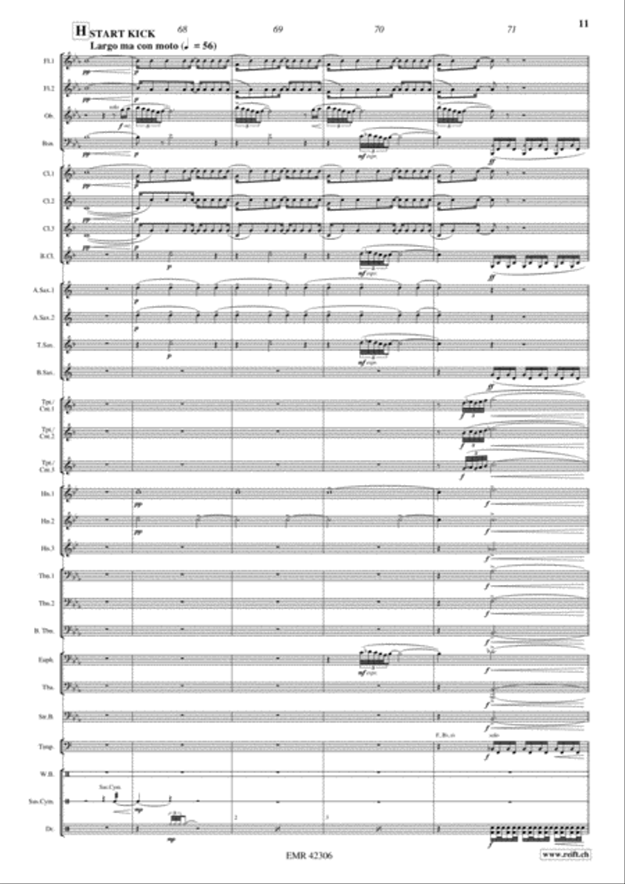 Escape To Victory Concert Band scores gallery preview page 7
