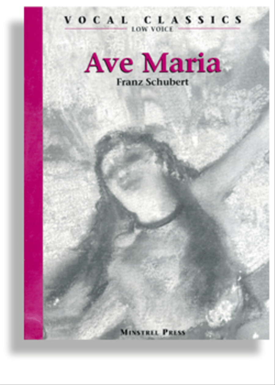Ave Maria - Low Voice * Schubert Choir scores gallery preview page 1