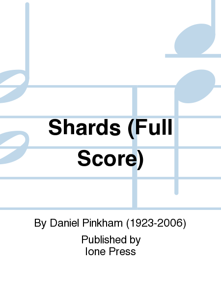 Shards (Additional Full Score)