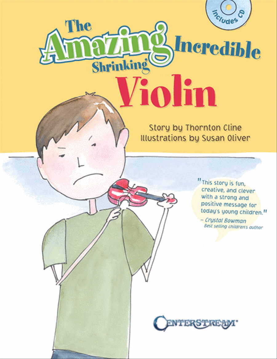 The Amazing Incredible Shrinking Violin Violin Solo scores gallery preview page 1