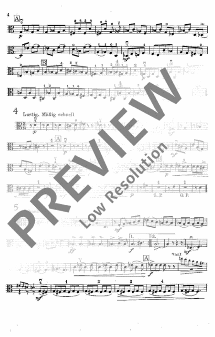 Eight Pieces Viola scores gallery preview page 5
