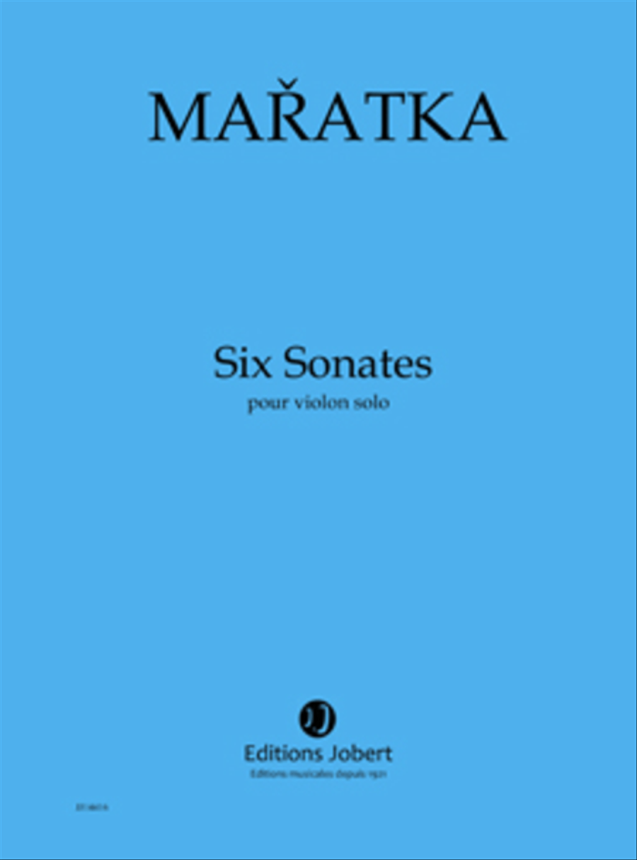 Sonates (6) Violin Solo scores gallery preview page 1