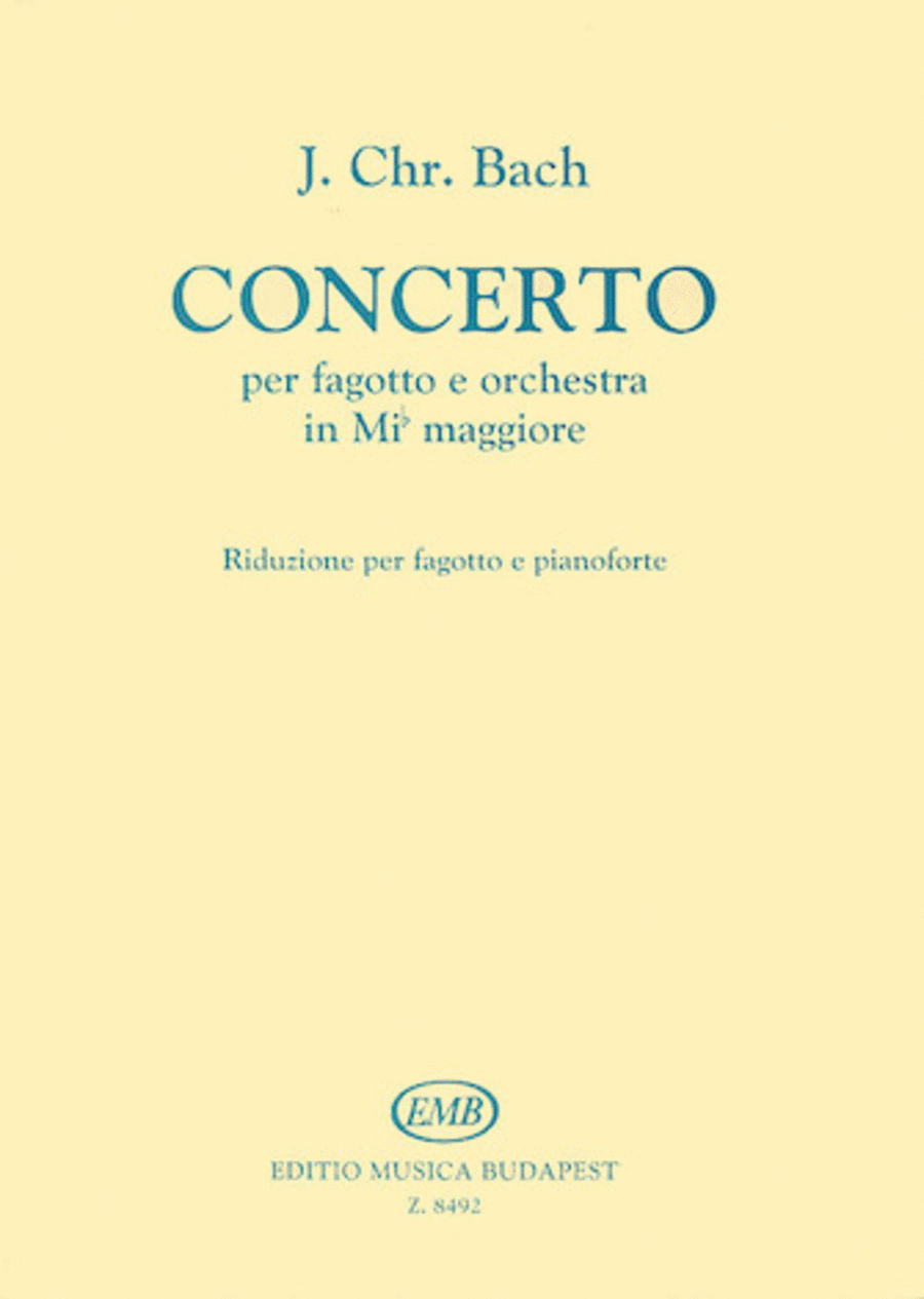 Johann Sebastian Bach: Concerto in E Flat