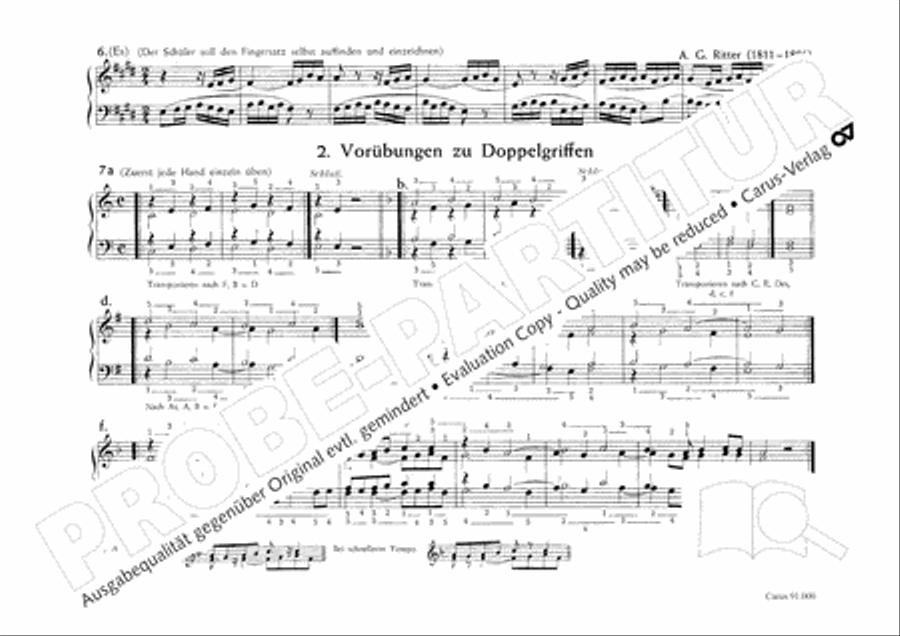 Orgelschule Orgelschule Organ scores gallery preview page 30