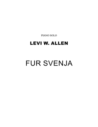 Fur Svenja - Piano Solo