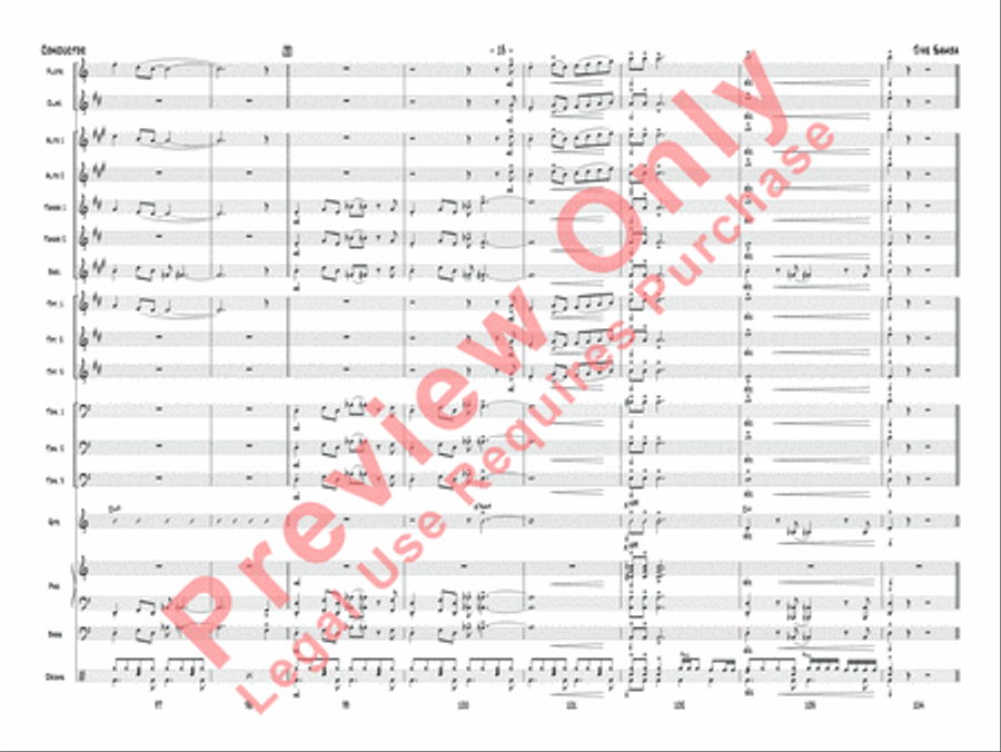 Jive Samba Jazz Ensemble scores gallery preview page 16