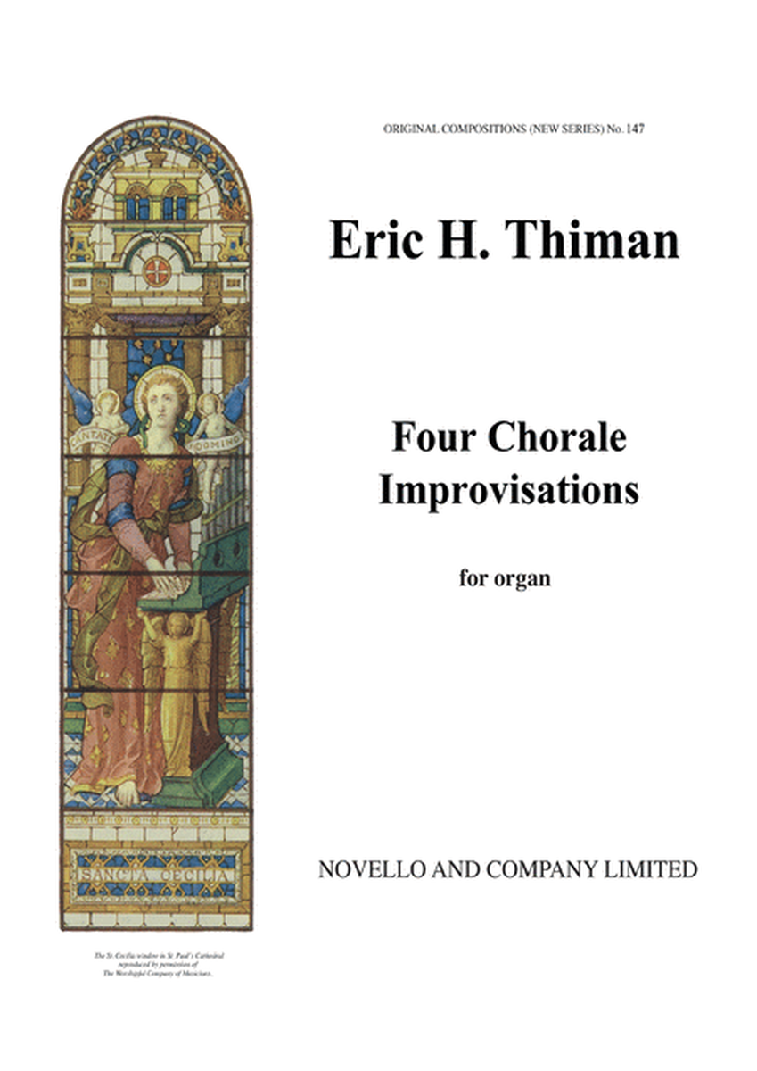 Four Chorale Improvisations for Organ
