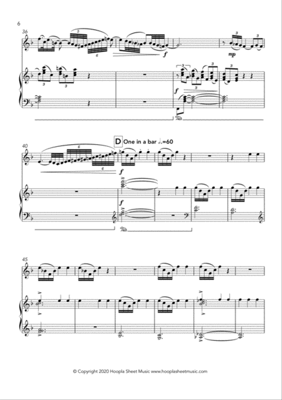 Silent Night Fantasy Silent Night Fantasy Flute Solo scores gallery preview page 6