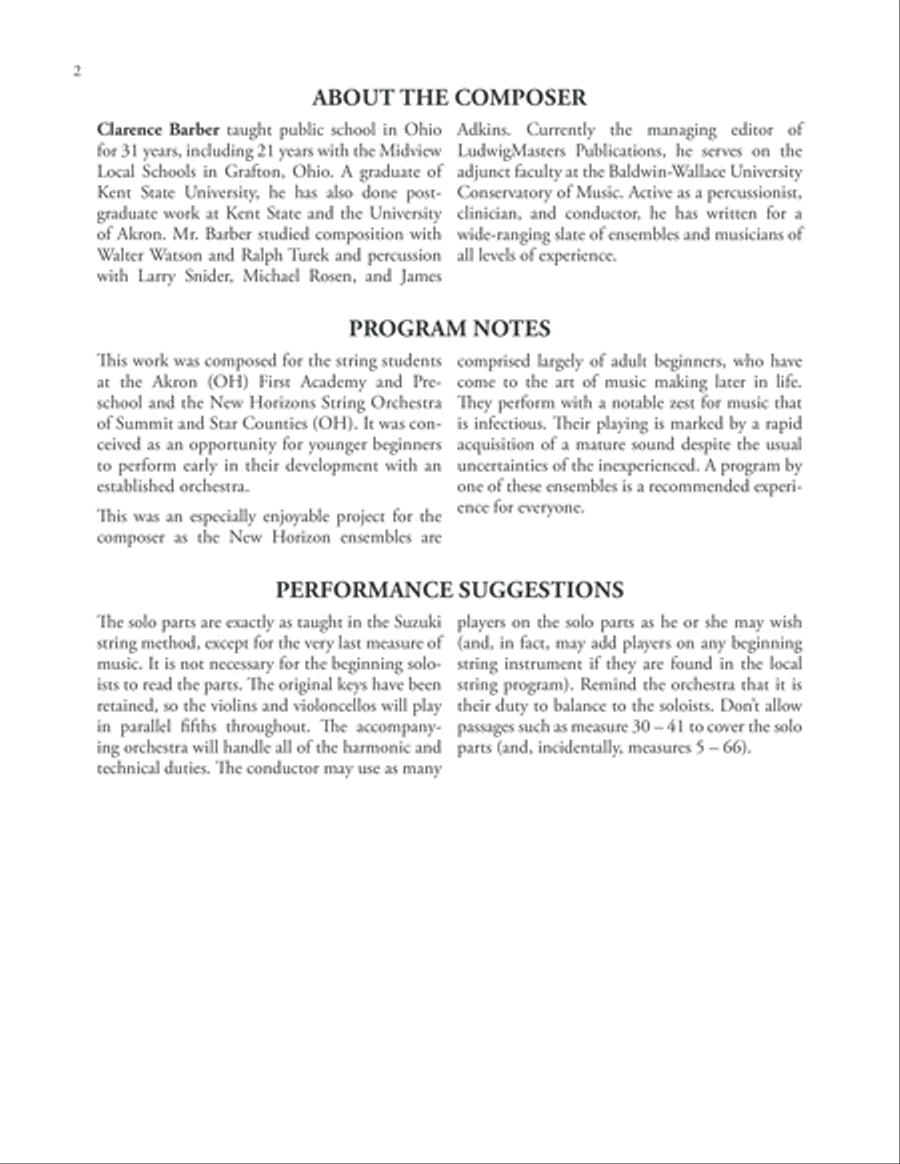 Star Variants String Orchestra scores gallery preview page 2