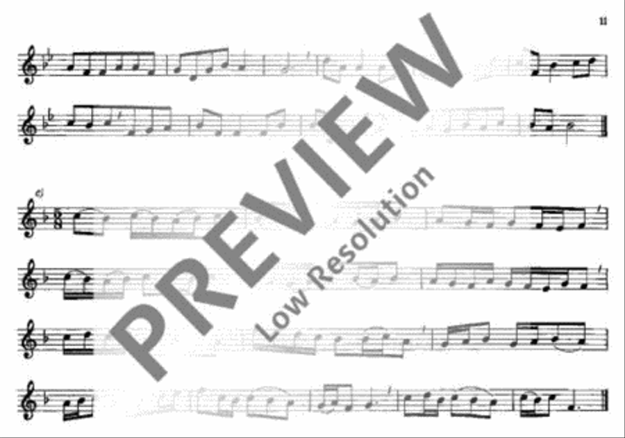 Die kleine Übung Die kleine Übung Soprano Recorder scores gallery preview page 12