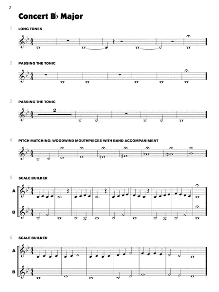 Sound Innovations for Concert Band -- Ensemble Development for Young Concert Band Concert Band Methods scores gallery preview page 3