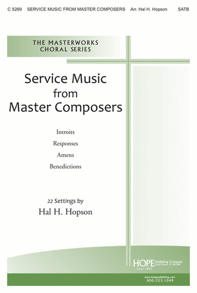 Book cover for Service Music from Master Composers