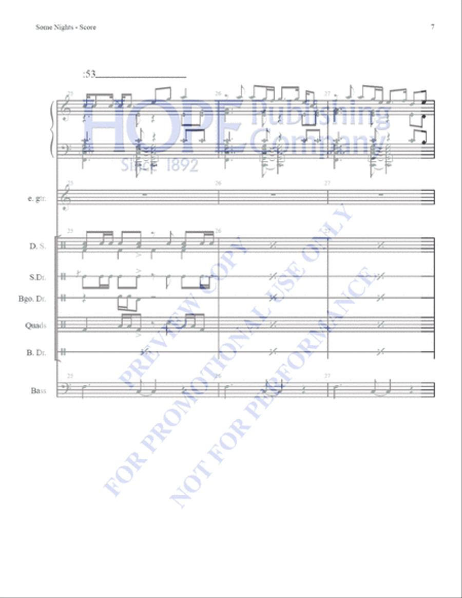 Some Nights Some Nights 5-Octaves scores gallery preview page 9