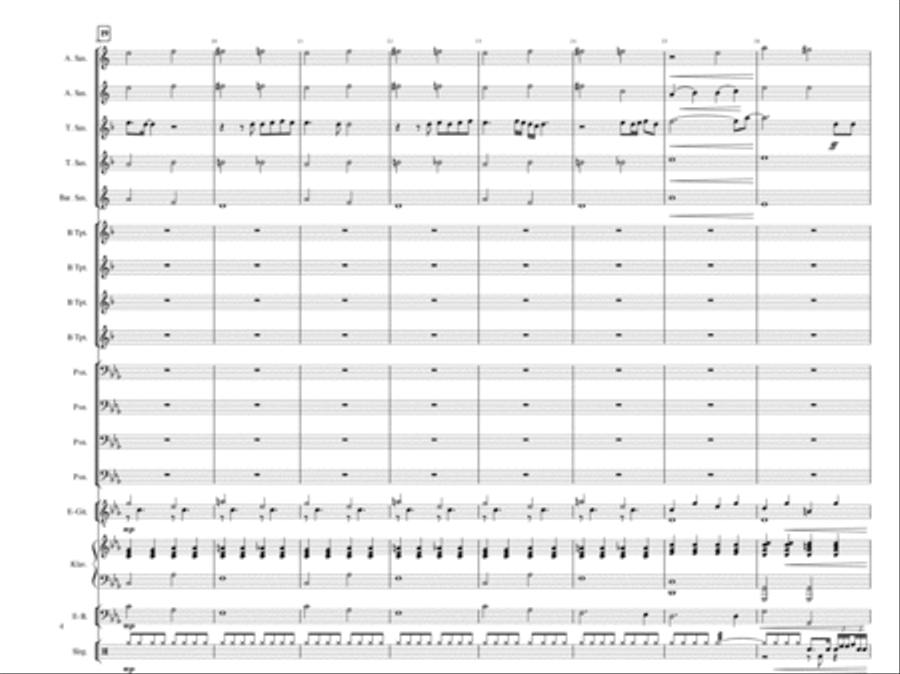 Skyfall Jazz Ensemble scores gallery preview page 4