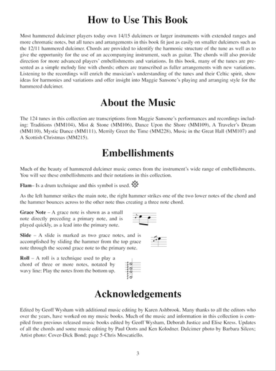 Maggie's Big Book of Celtic Tunes Dulcimer scores gallery preview page 9