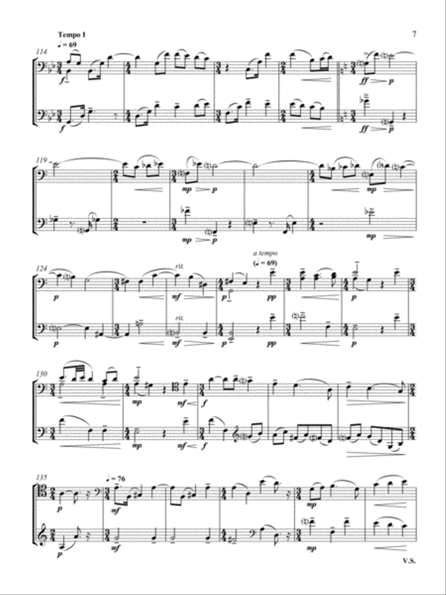 Fantasypiece Cello scores gallery preview page 6