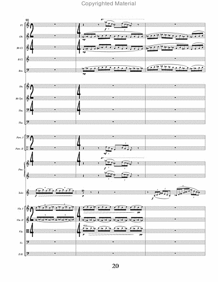 Chamber Symphony No. 3 for Clarinet