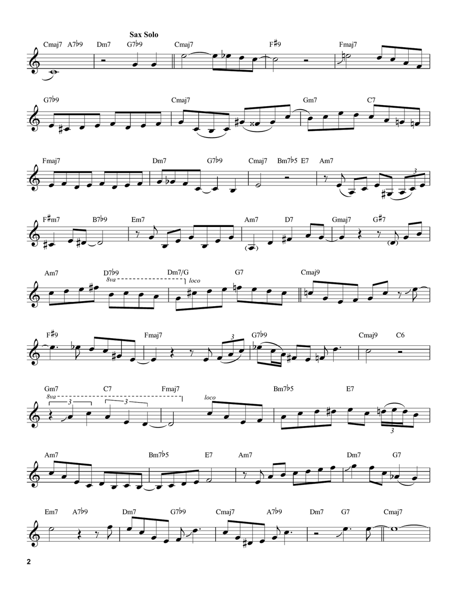 Of Thee I Sing Of Thee I Sing Alto Saxophone scores gallery preview page 2