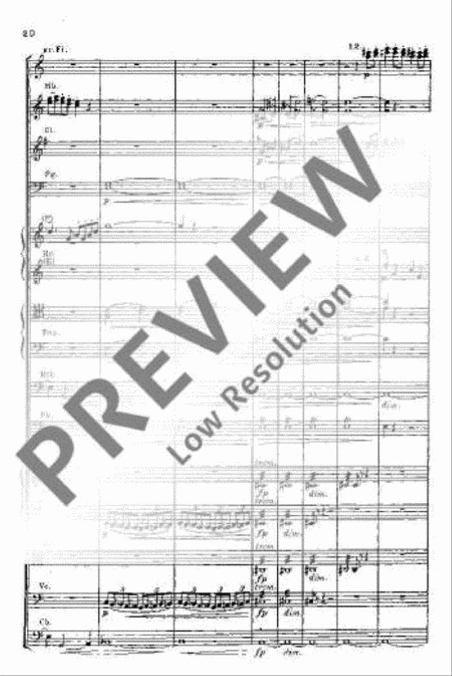 Hänsel und Gretel Orchestra scores gallery preview page 21