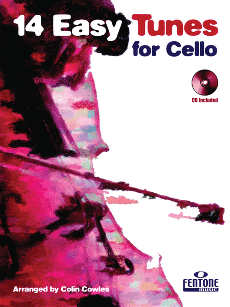 14 Easy Tunes for Cello Cello scores gallery preview page 1