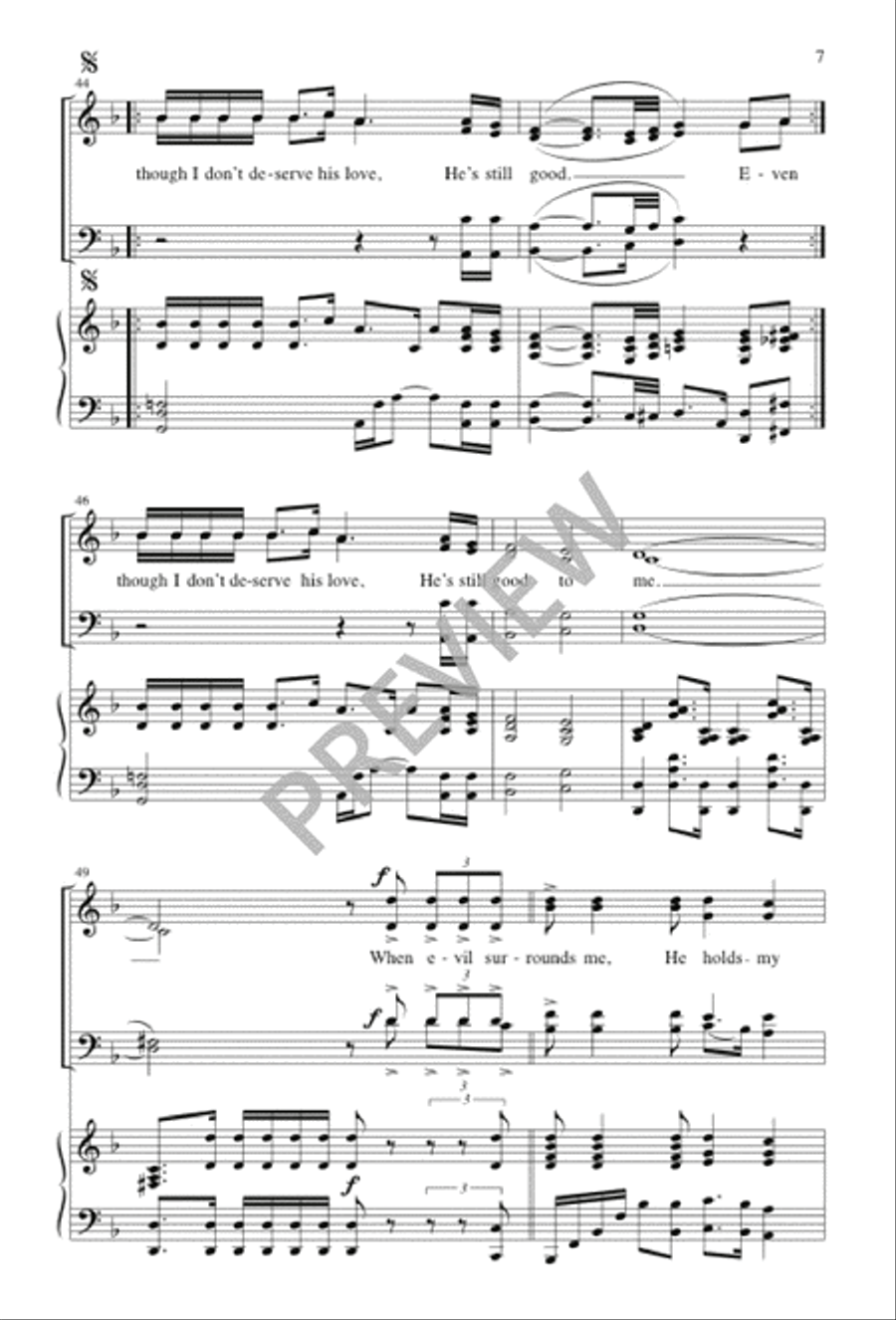 Still Good Still Good 4-Part scores gallery preview page 7