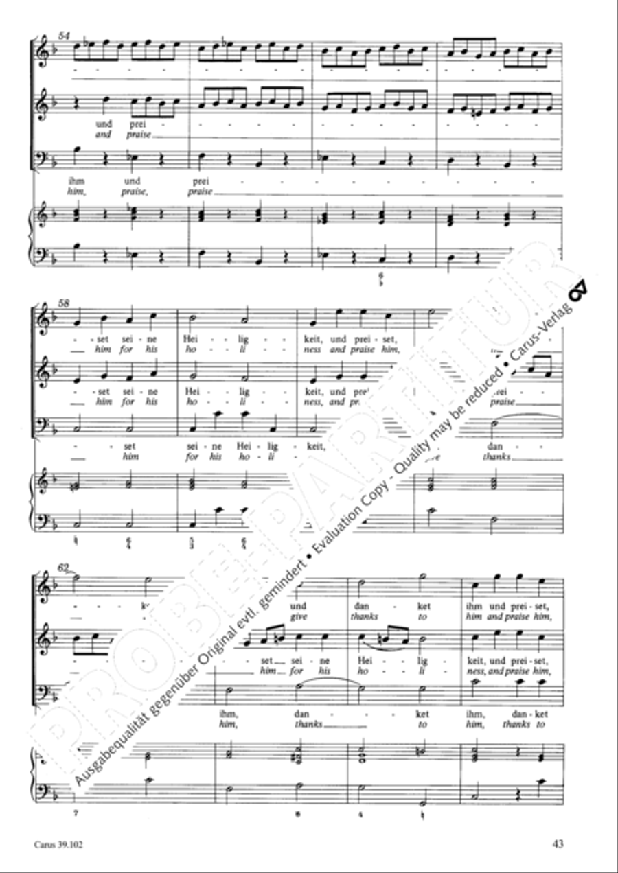 Biblische Spruche 2 Biblische Spruche 2 Choir scores gallery preview page 46
