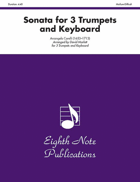 Sonata for Three Trumpets and Keyboard