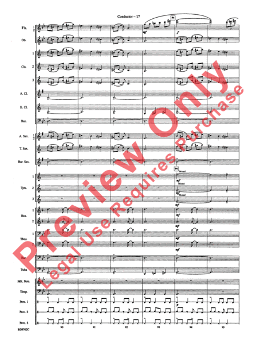 By Loch and Mountain Concert Band scores gallery preview page 20