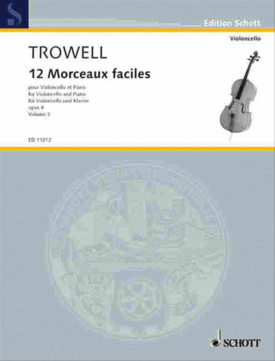 12 Easy Pieces, Op. 4 Piano Accompaniment scores gallery preview page 1