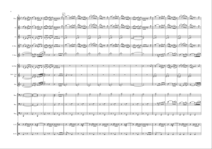 Words and Music Words and Music Marching Band scores gallery preview page 4