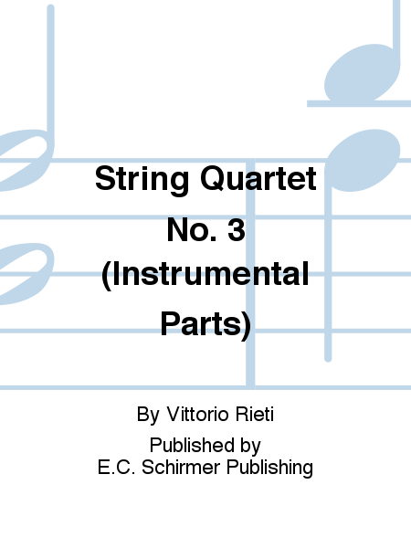 String Quartet No. 3 - Instrumental Parts