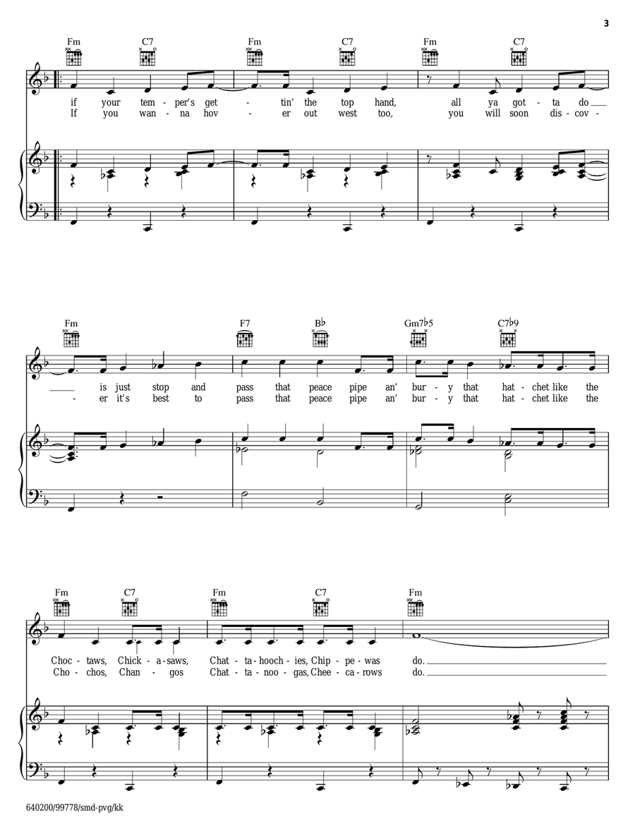 Pass That Peace Pipe Guitar scores gallery preview page 3