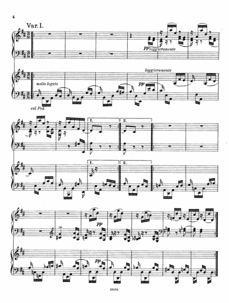 Variations on an Original Theme Op. 21 No. 1