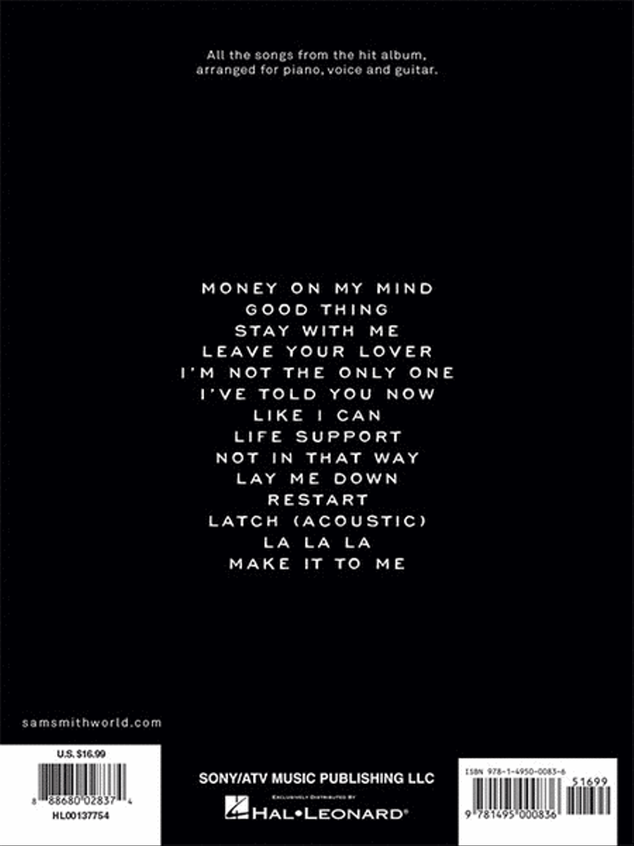 Sam Smith - In the Lonely Hour 3-Part scores gallery preview page 6