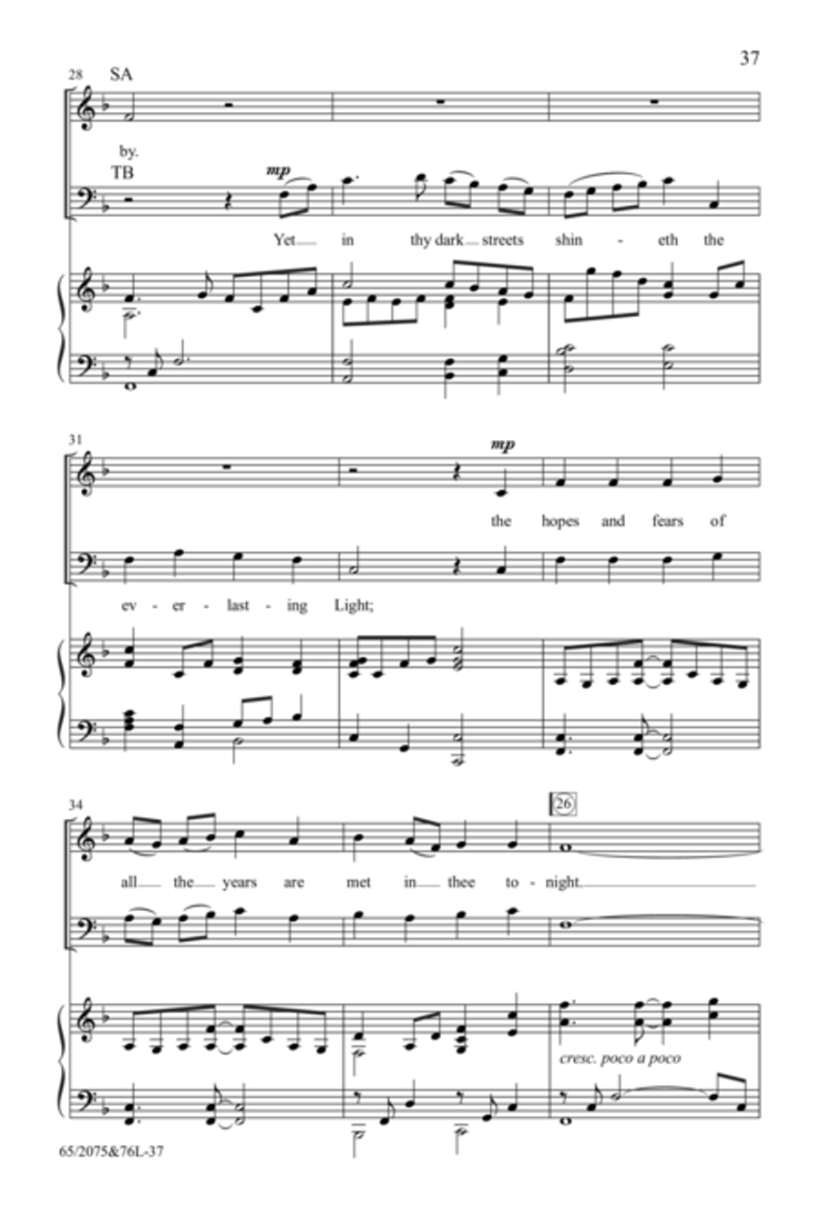 Morning Star - SATB Score with Performance CD 4-Part scores gallery preview page 18