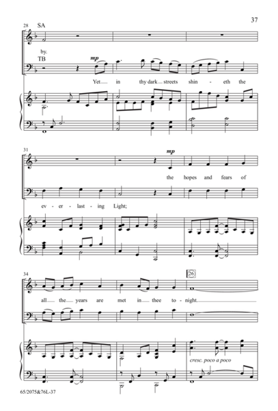 Morning Star - SATB Score with Performance CD image number null
